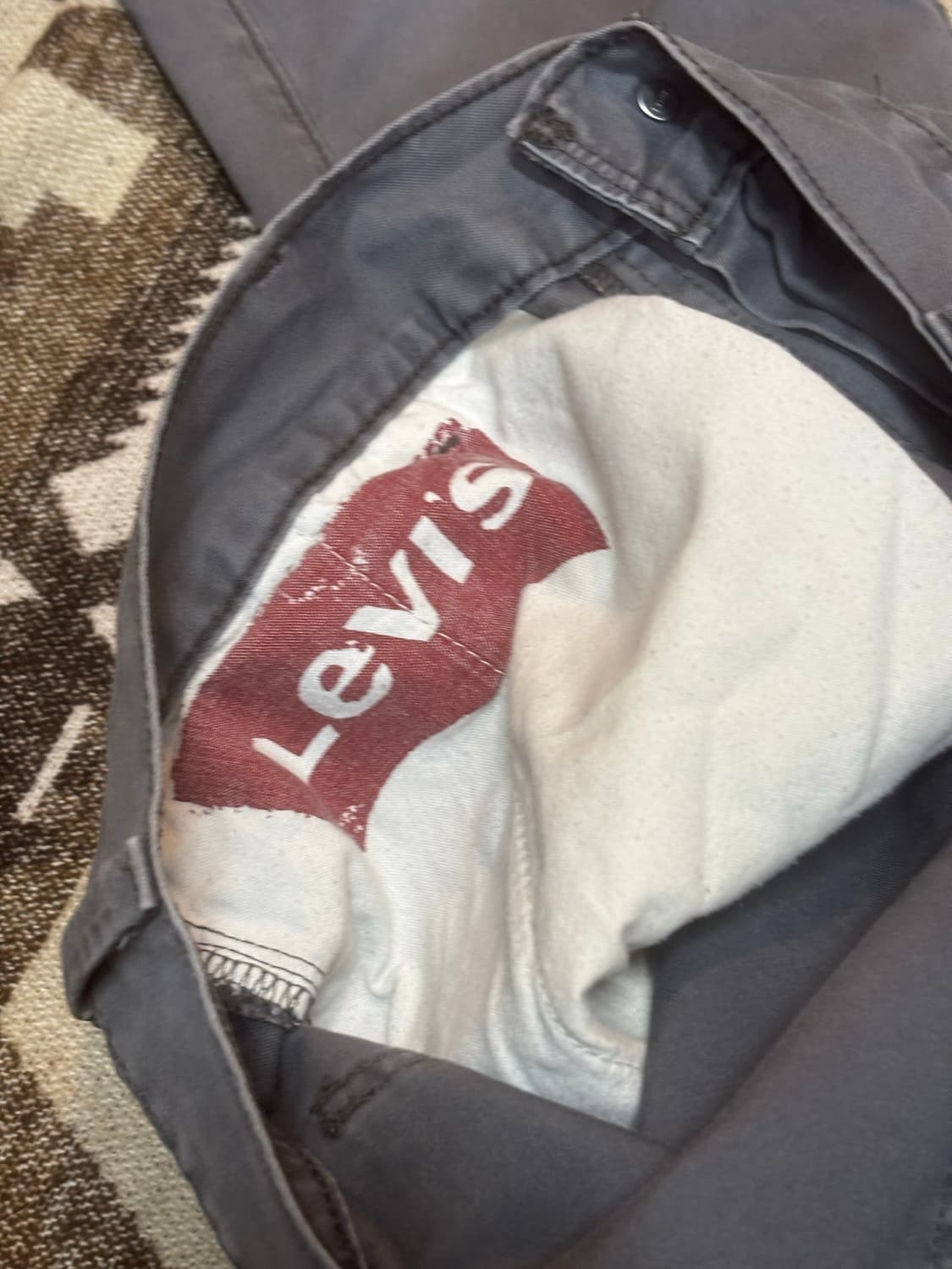 Levi’s 511 화이트탭 그레이 코튼 팬츠 상품이미지6