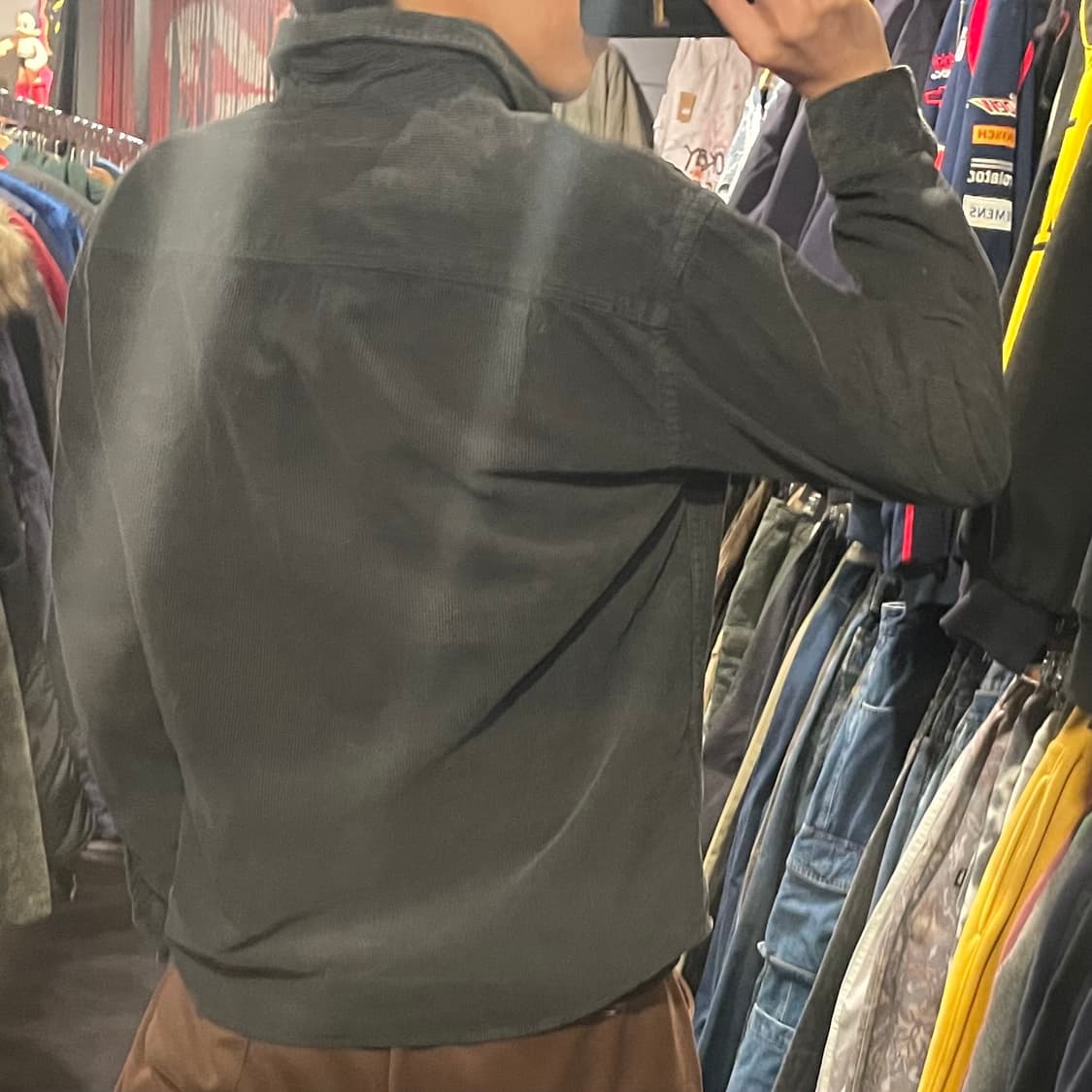 [IM] carhartt 칼하트 차콜 코듀로이 셔츠 상품이미지7