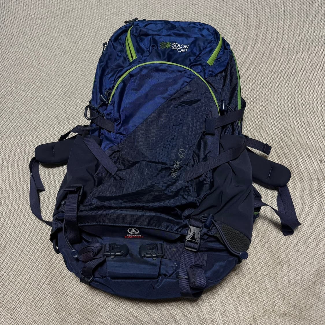 코오롱스포츠 ATTACK 40 등산 백팩 상품이미지1