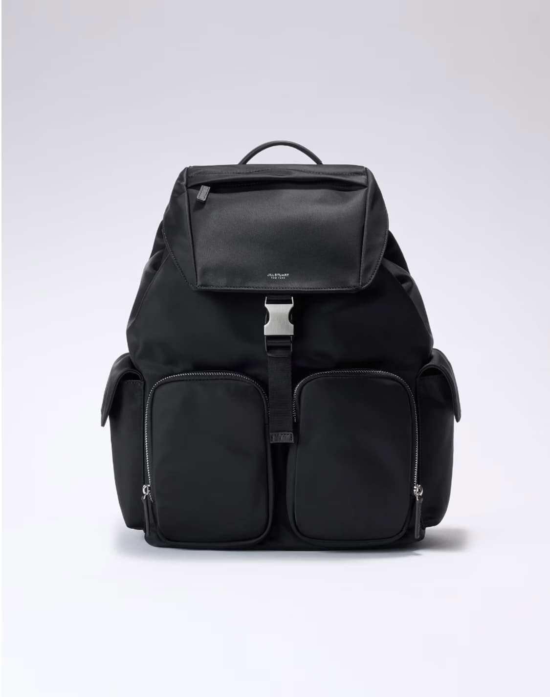 질스튜어트 뉴욕 에센 블랙 나일론 백팩 삭형 콜라보  새상품 상품이미지1