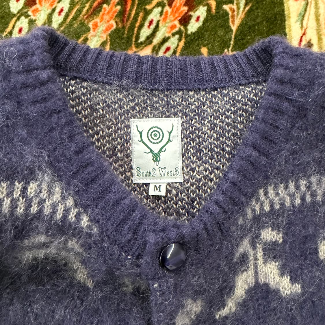 South2west8 남이서팔 노르딕 가디건 퍼플 m사이즈 상품이미지3