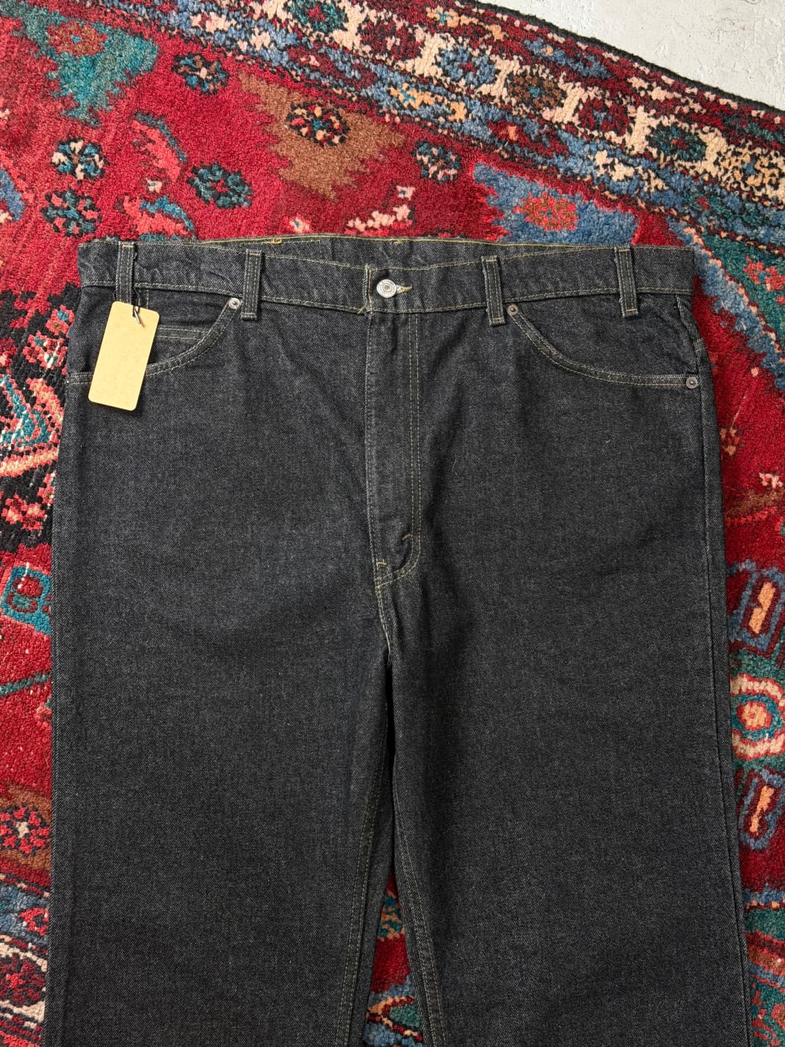 90's USA Made 빈티지 리바이스 517 블랙 부츠컷 상품이미지5