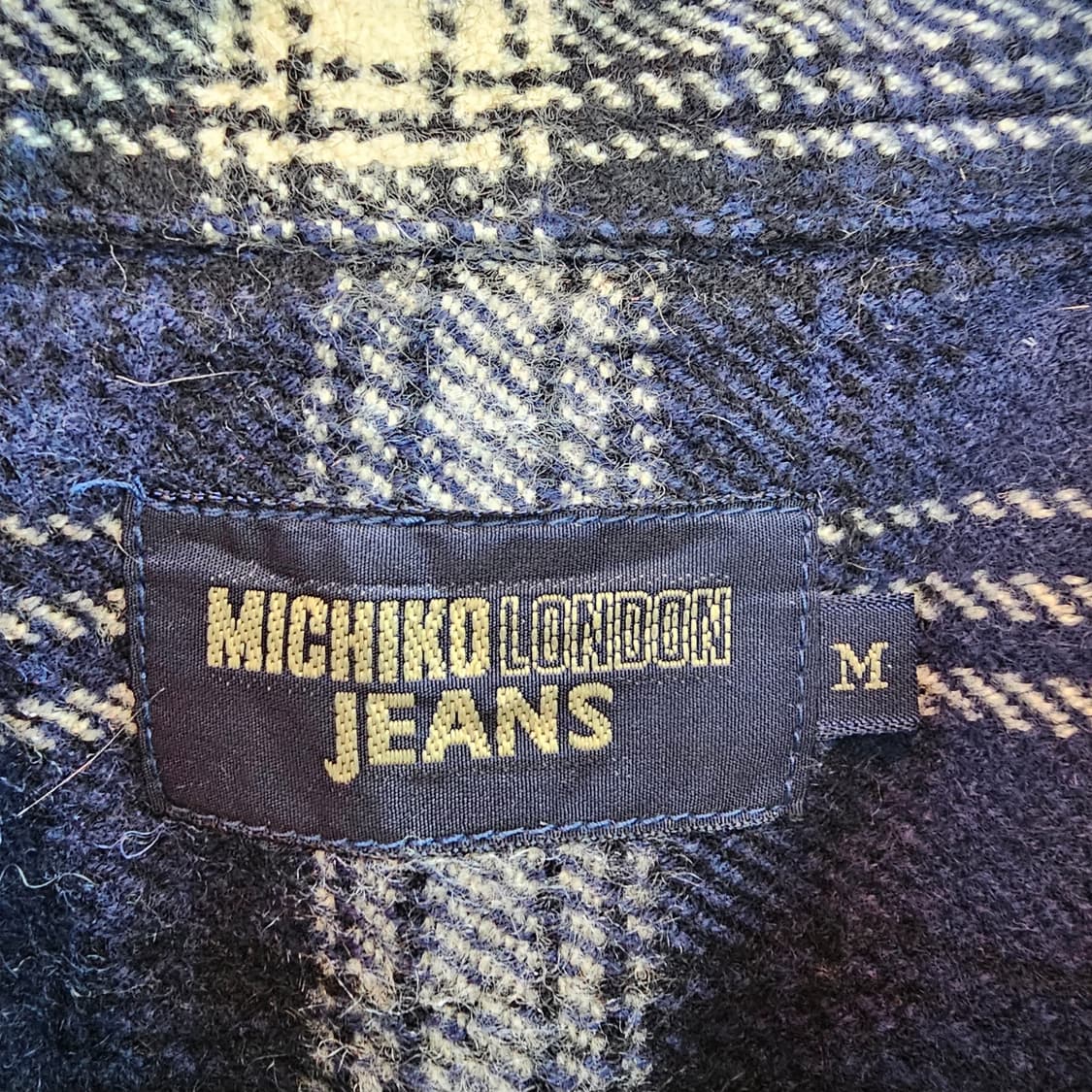 JPN 미치코런던 플란넬 체크셔츠 상품이미지7