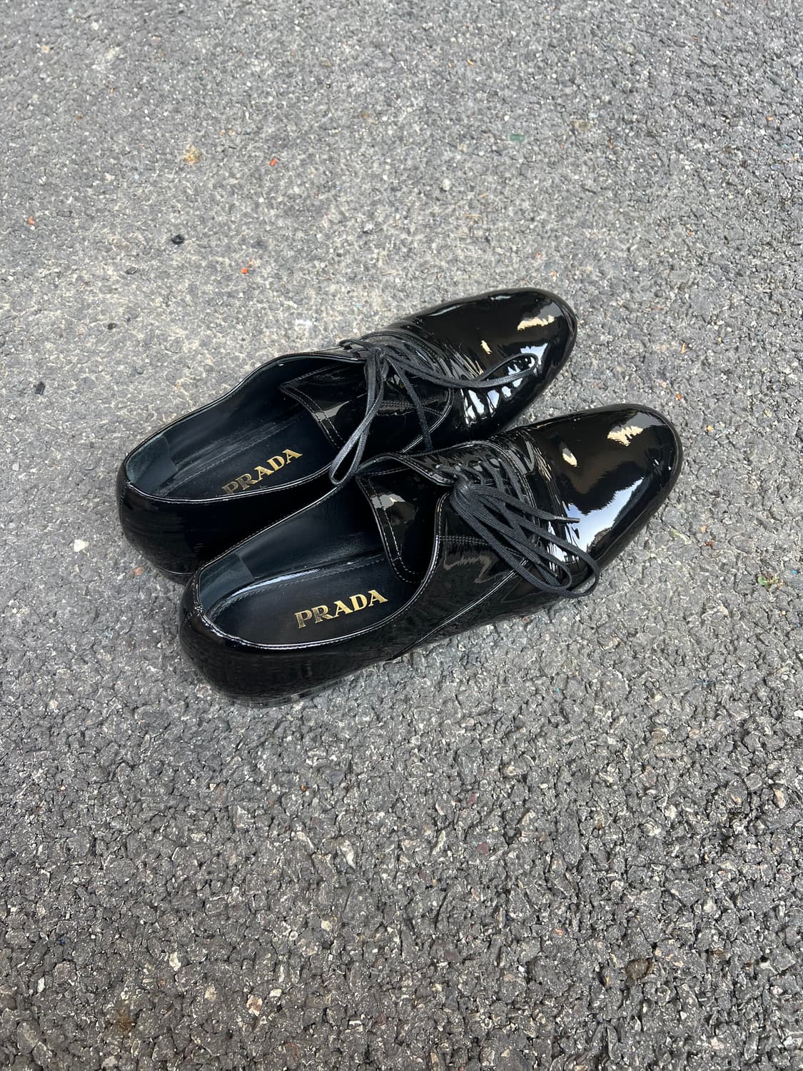 prada 에나멜 더비 상품이미지4