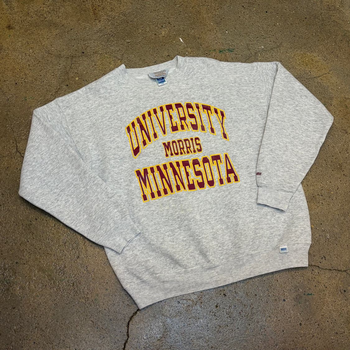 레어 90s USA 미국 빈티지 미네소타 대학 헤비코튼 맨투맨 상품이미지2