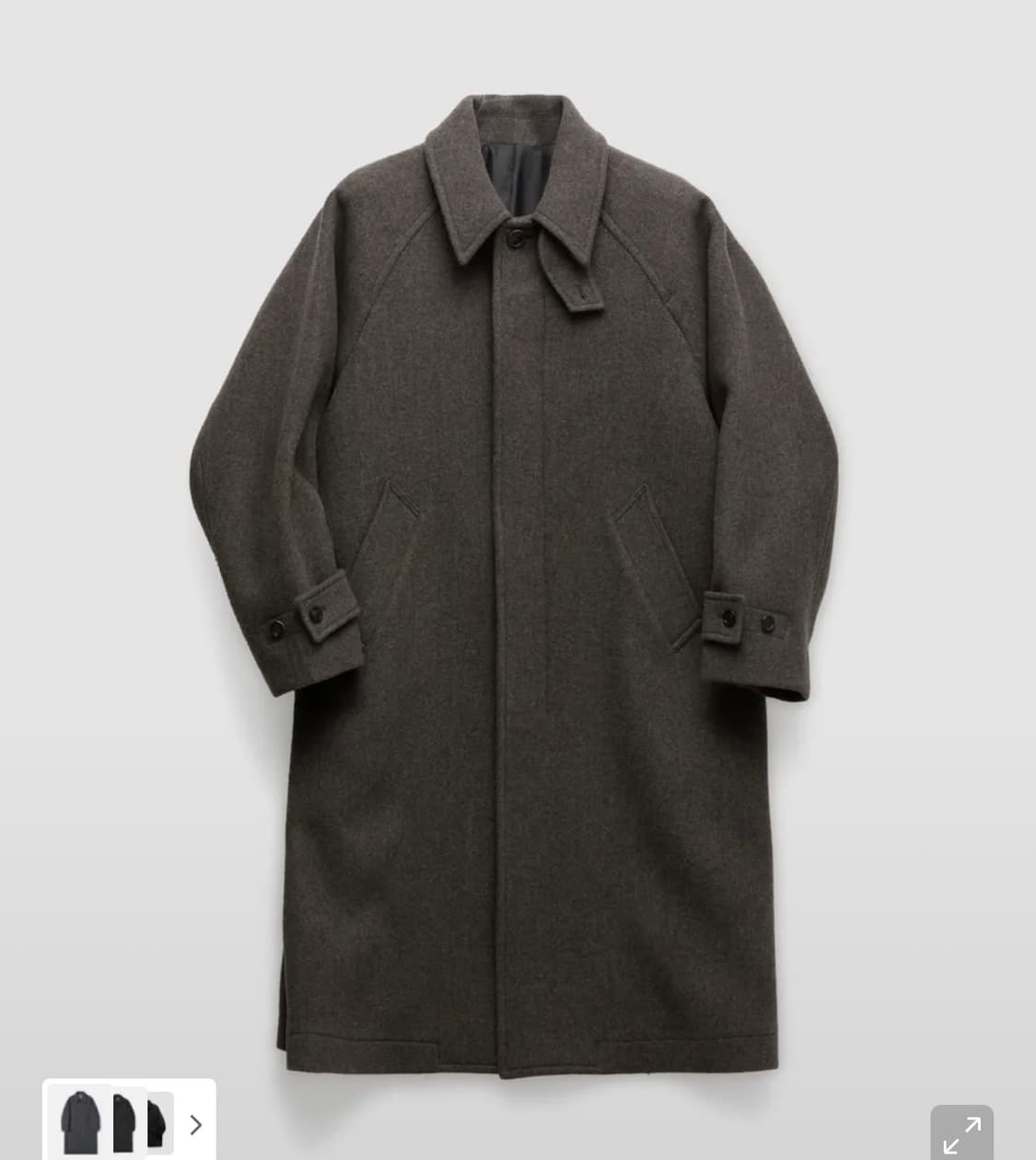 쿠어 발마칸 코트 L 멜란지토프 상품이미지1