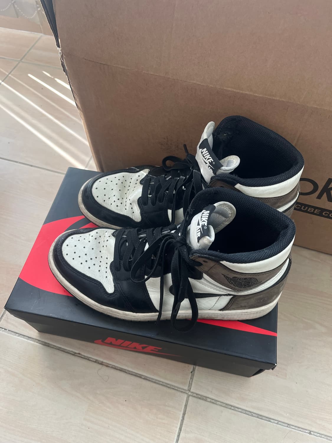 조던1 레트로 하이 블랙모카 270 상품이미지2