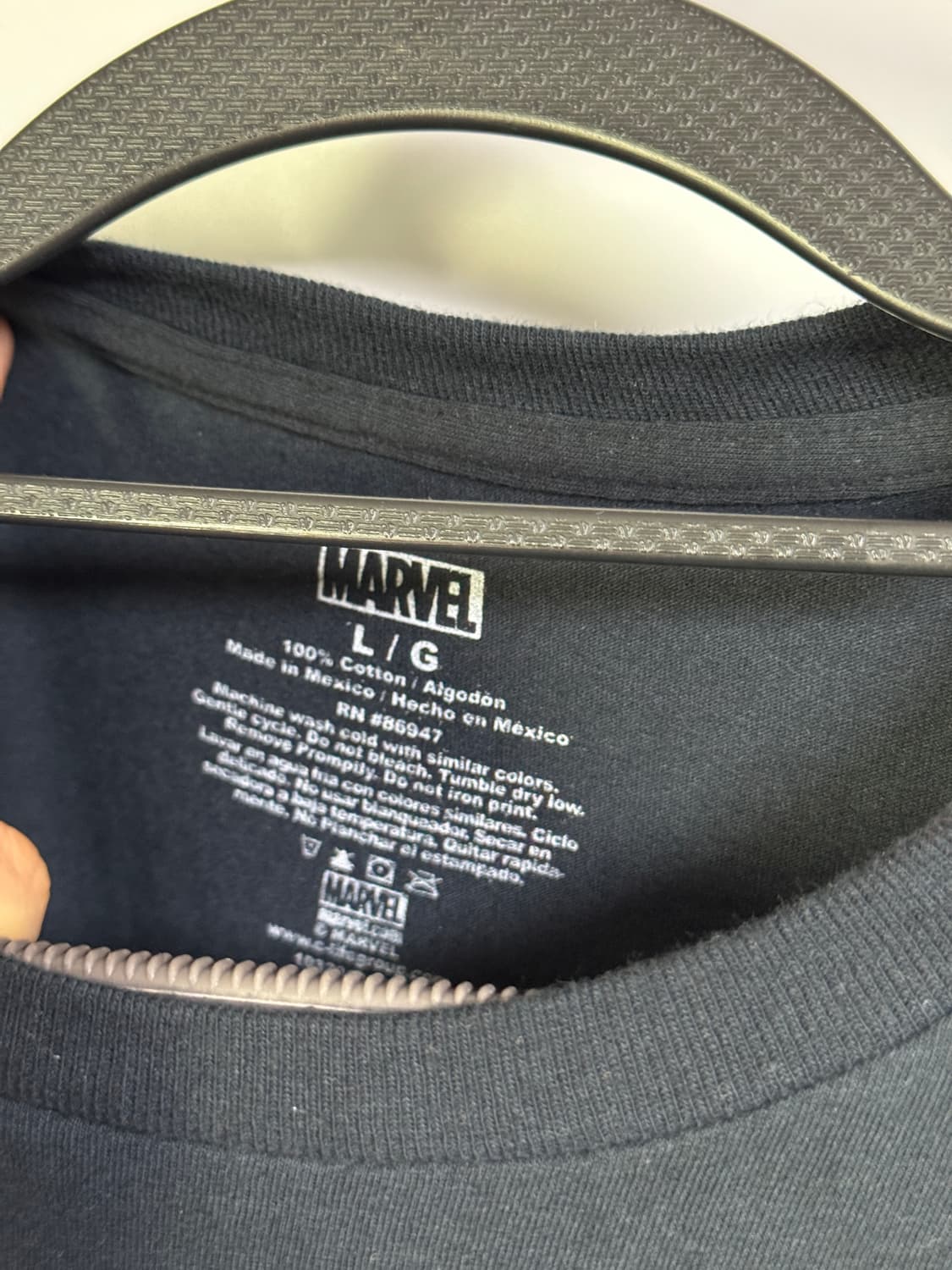 마블 데드풀 티셔츠 L 사이즈입니다 상품이미지2