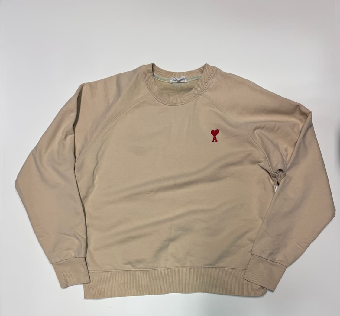 여성 아미 ami 커스텀 리메이크 오버핏 맨투맨 상품이미지1