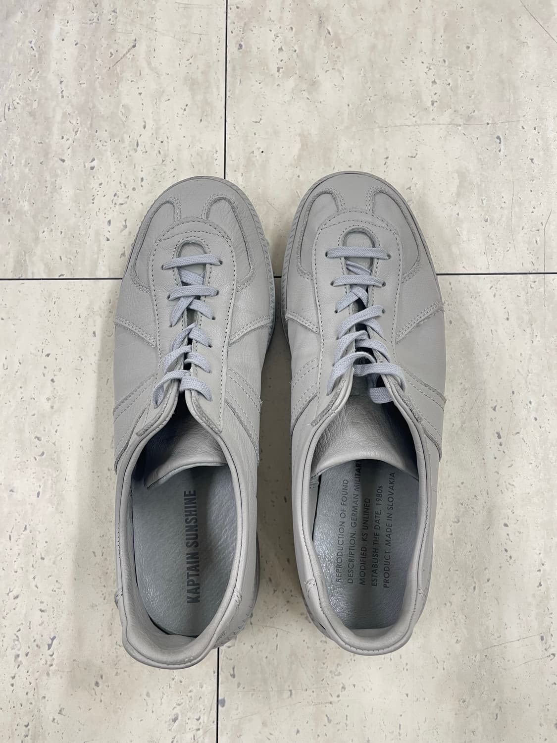 캡틴선샤인X리프로덕트오브파운드 25AW 스니커즈 EU40 상품이미지4