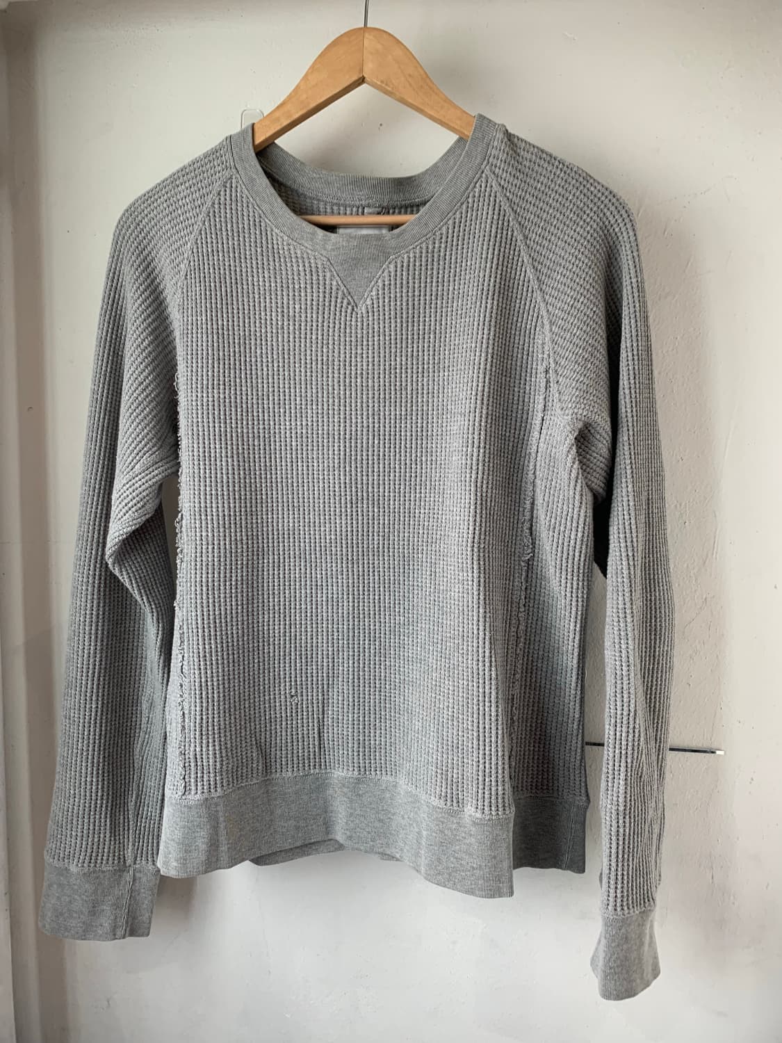 soloist waffle thermal crewneck 48size 상품이미지2