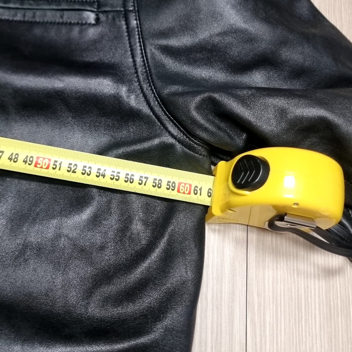 이태리제 듀퐁 블랙 양가죽 자켓 카코트(100-105) 상품이미지4