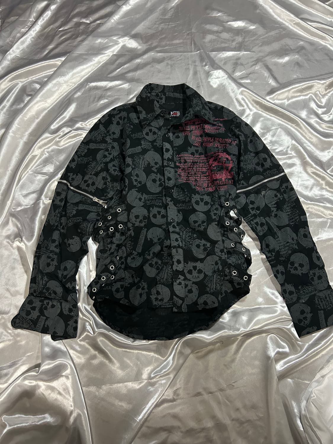 Mad Punks skull shirt 상품이미지1