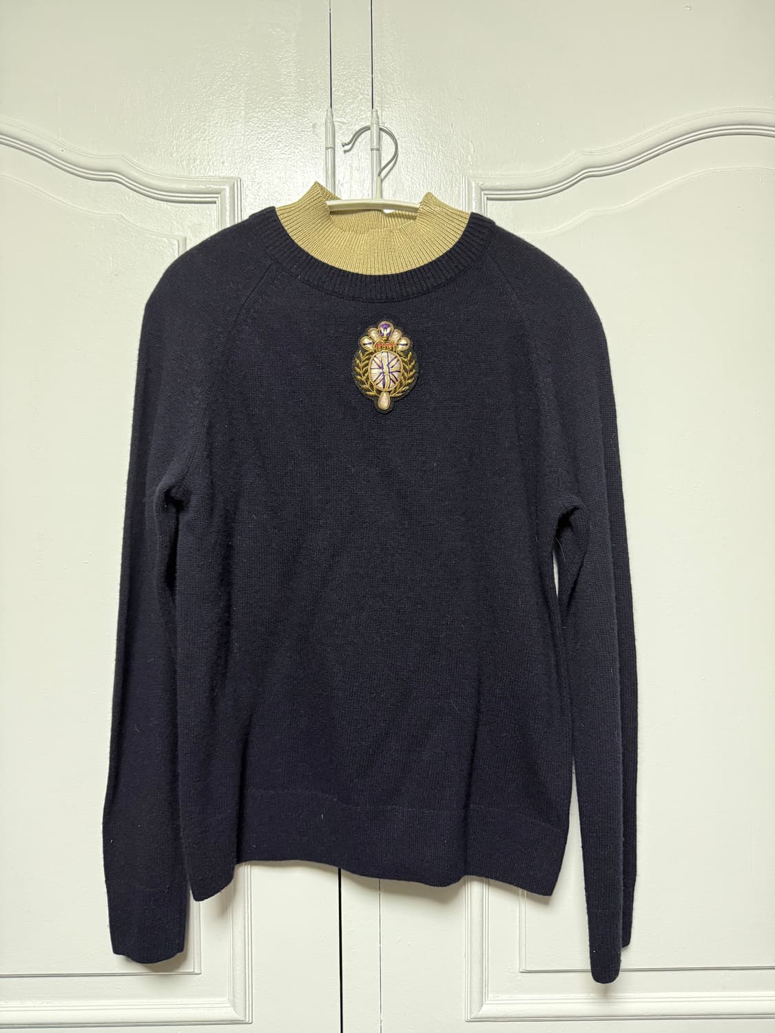 드리스반노튼/네이비니트/large 상품이미지1