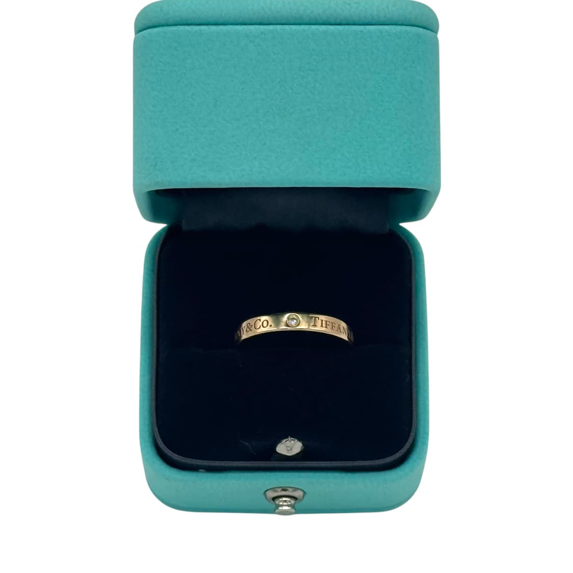 티파니 앤코 3P 다이아 옐로우 골드 밴드링 반지 3mm 12호 상품이미지4