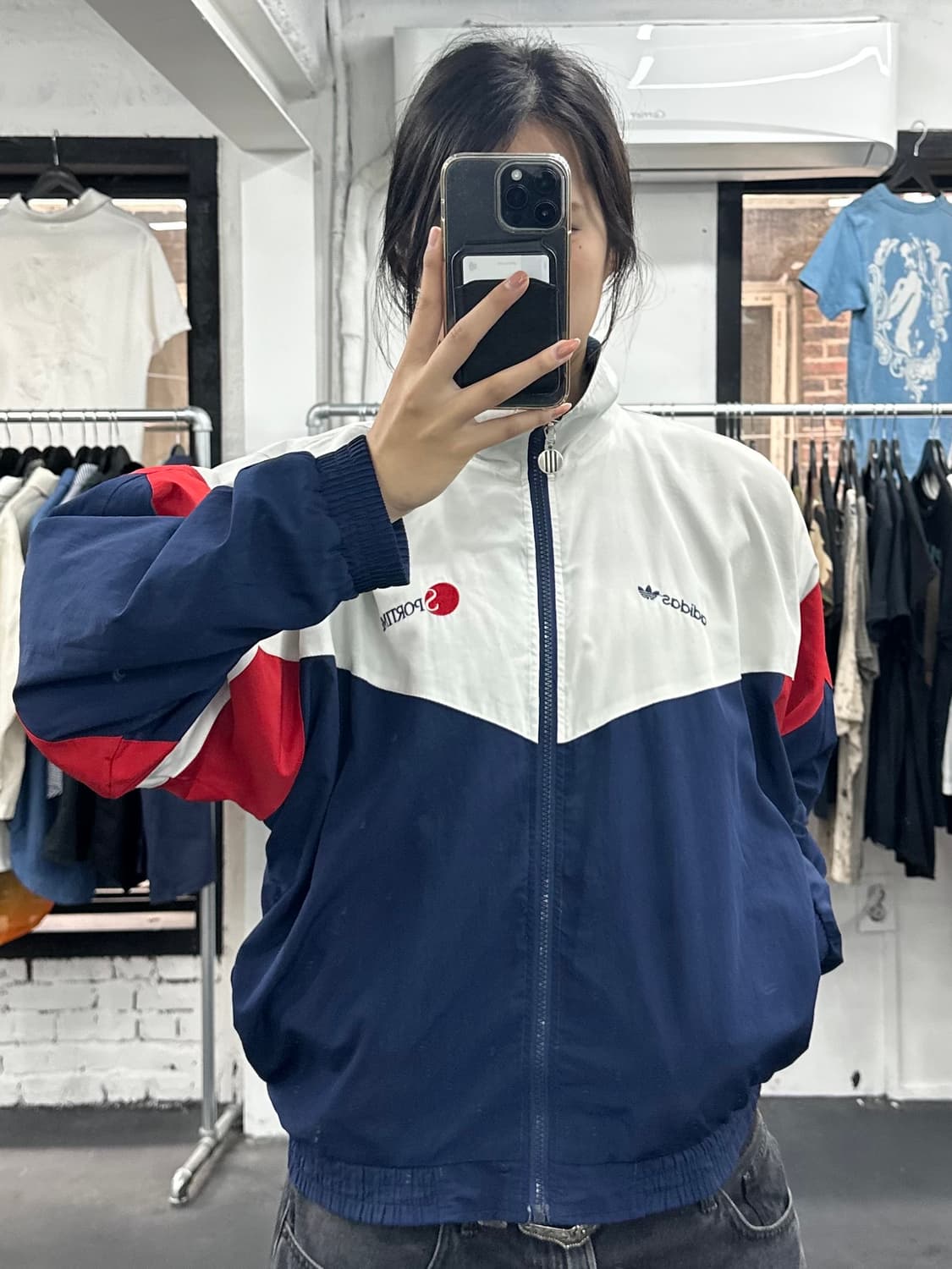 아디다스 90s 스포츠타임 올드스쿨 바람막이 상품이미지1