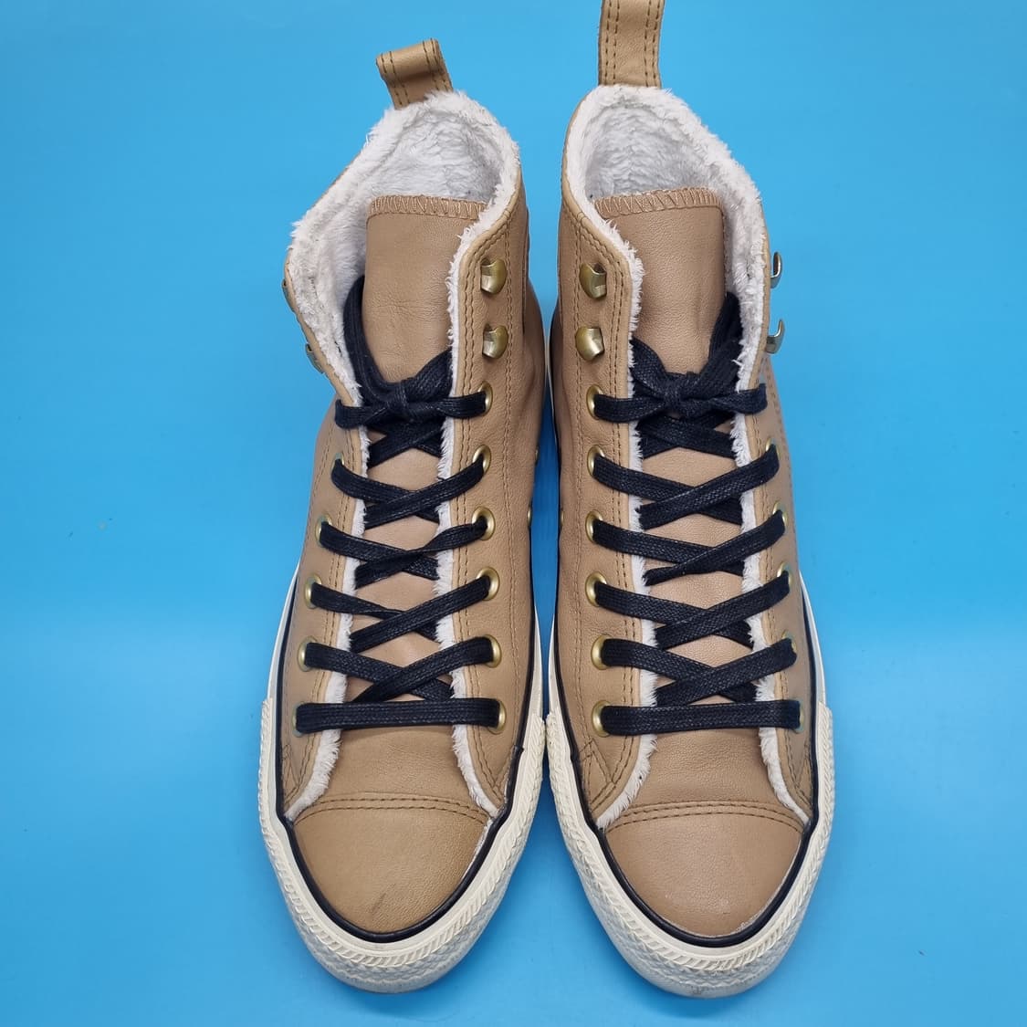 컨버스 안감털 가죽 하이탑 255 상품이미지2