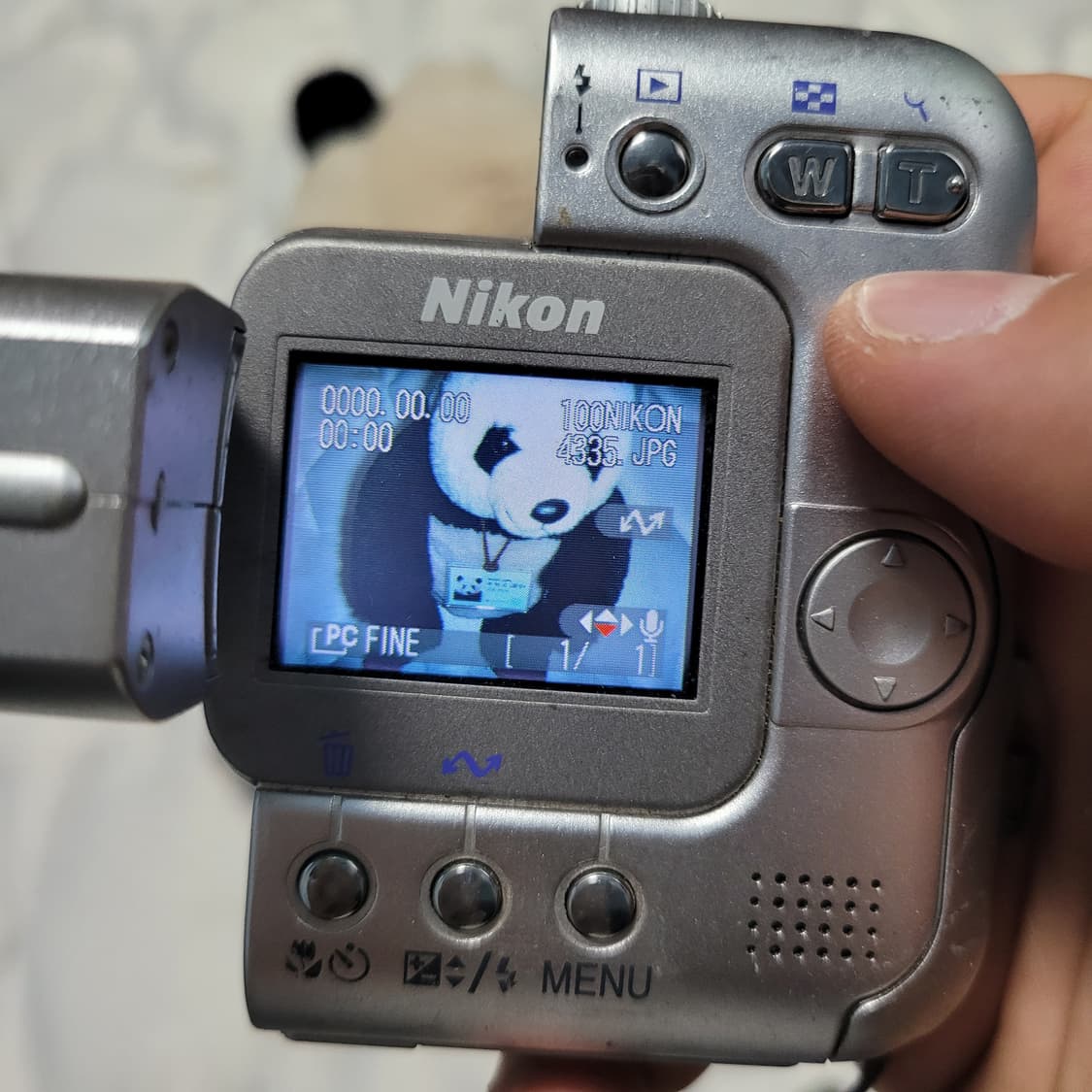 니콘 sq 디지털 카메라 + 16MB cf메모리카드 상품이미지8