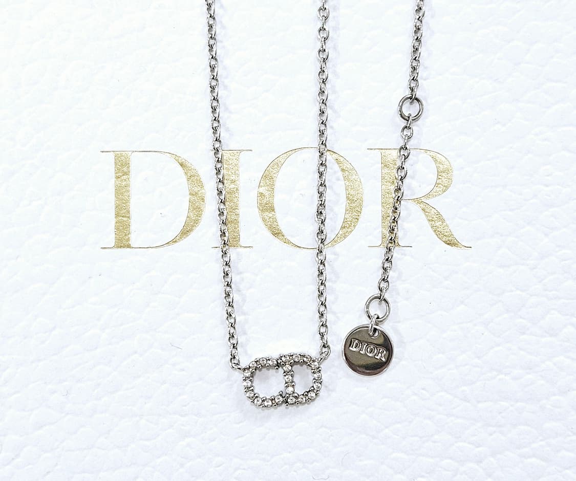[미사용급/풀셋] 디올(Dior) 클레어 디 룬 목걸이 화이트 [정품] 상품이미지1