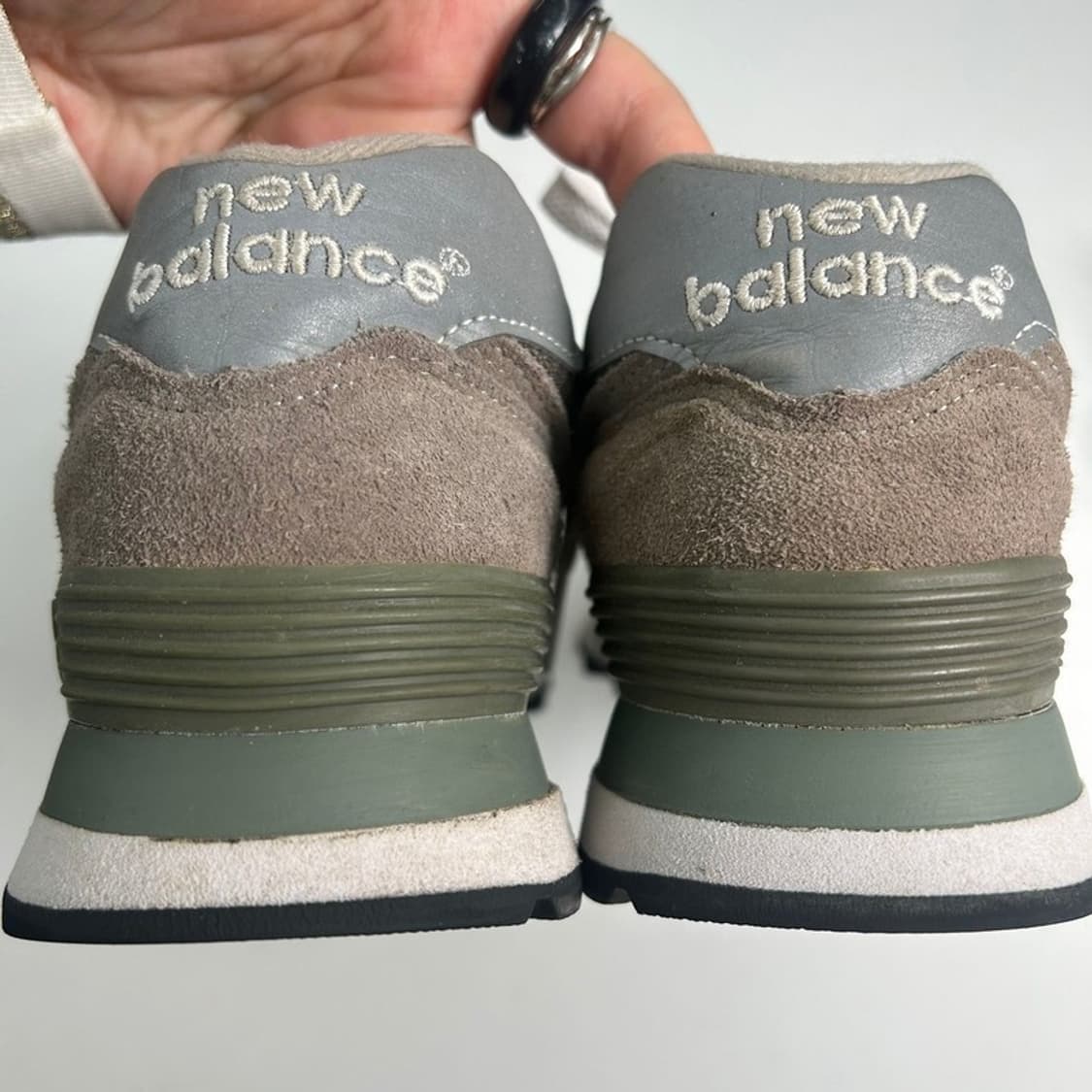 NEW BALANCE 그레이 2E 와이드 스니커즈 250 상품이미지6