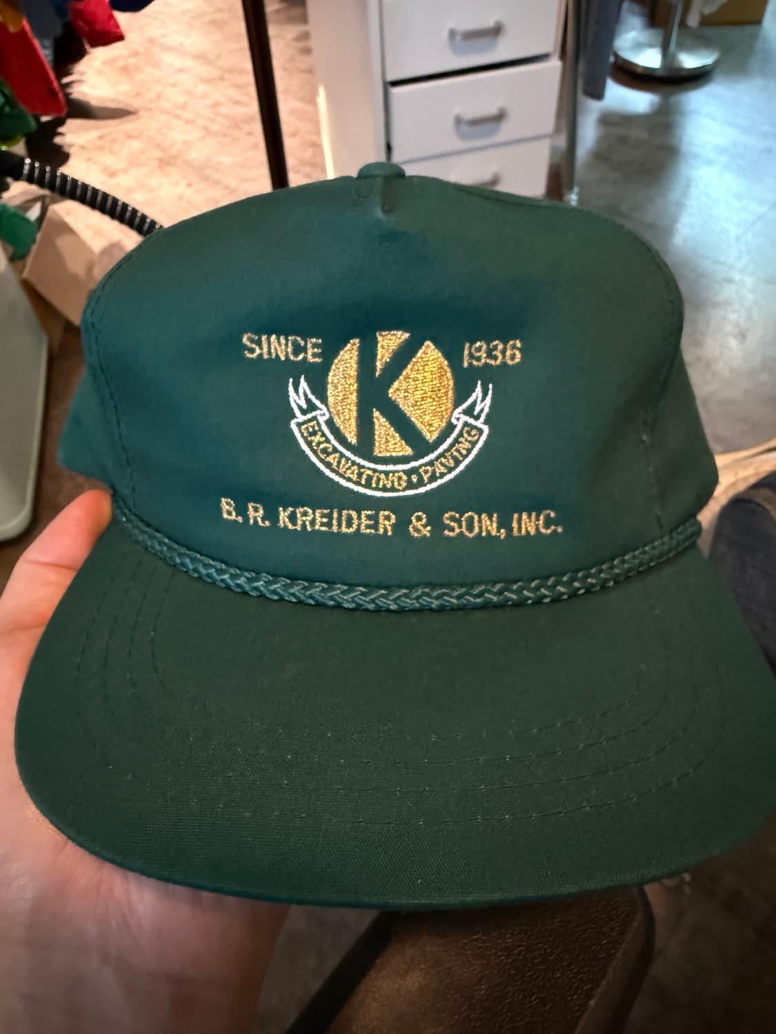 Vintage B.R. Kreider & Son Snapback Cap 상품이미지1
