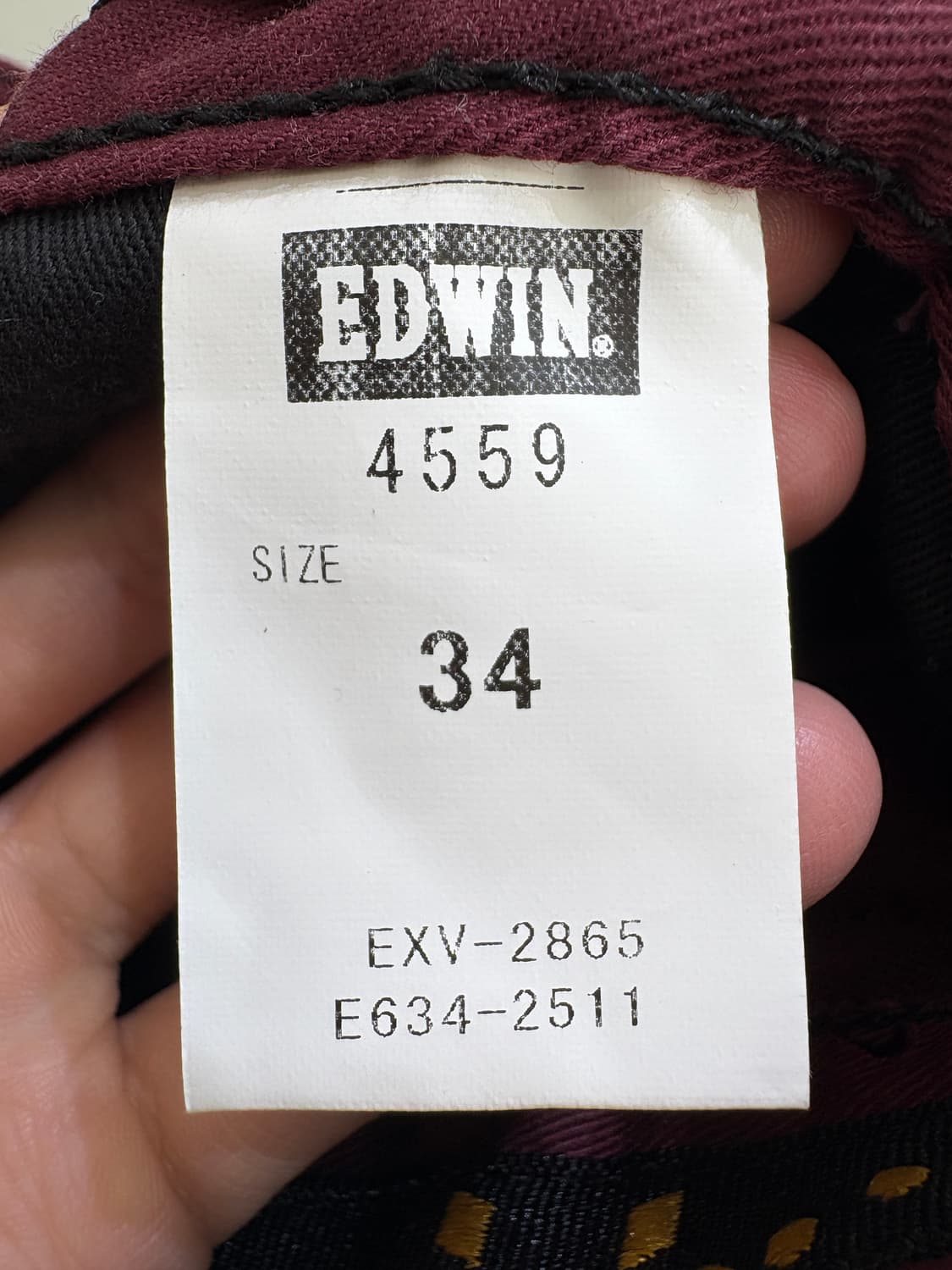 EDWIN 코튼팬츠 상품이미지7