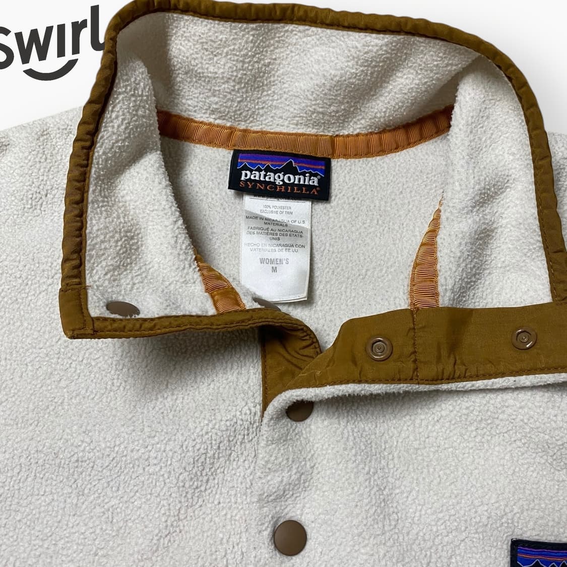 🌊Patagonia synchila oat/brown 상품이미지4