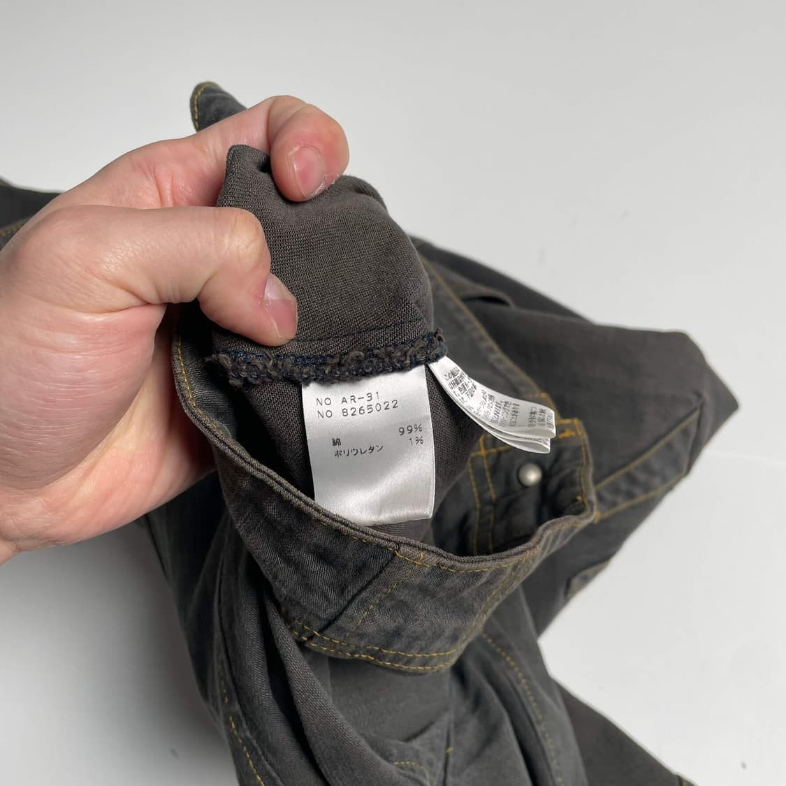 Aramis 패치워크 데님 자켓 상품이미지10