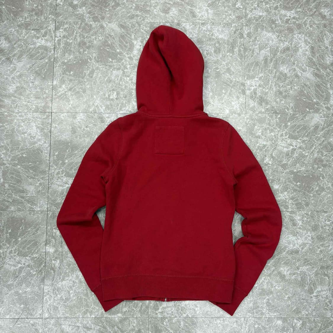 홀리스터 y2k 여리핏 걸즈 레드 후드집업 희귀져지(S) 상품이미지3