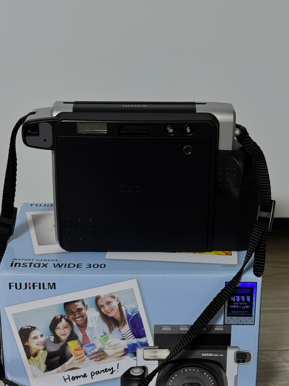 인스탁스 와이드 300 블랙 초양품 풀박스 상품이미지3