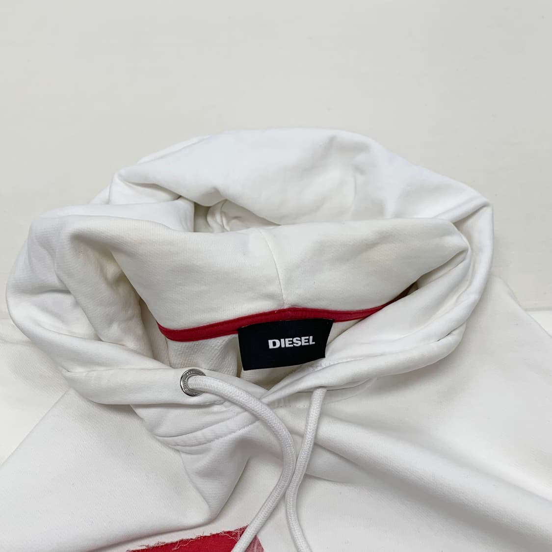 DIESEL 디젤 오버핏 후드티 (S) 상품이미지5