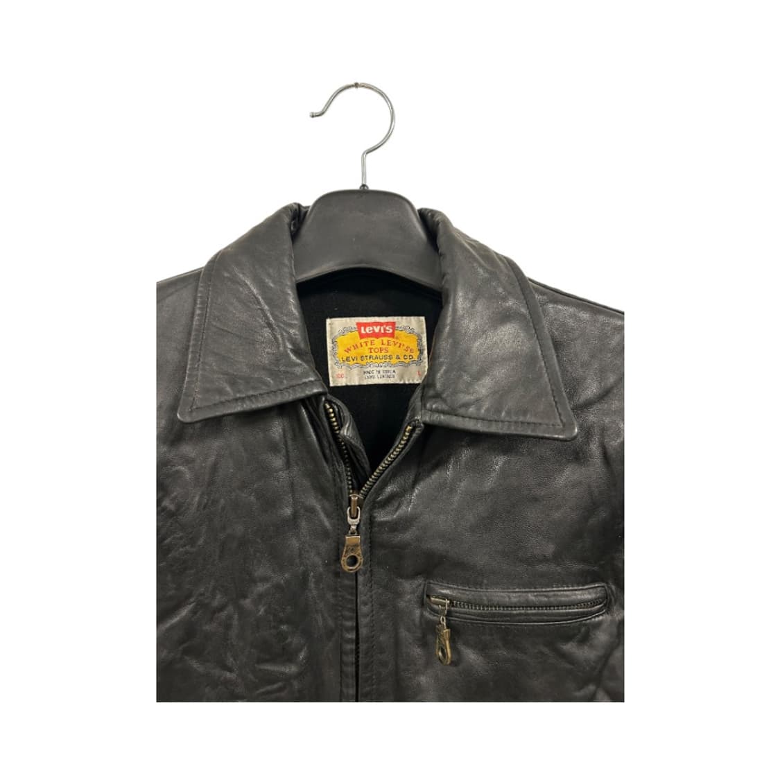 (L) 리바이스 90s 램스킨 레더 자켓 OJ-P-- 상품이미지2