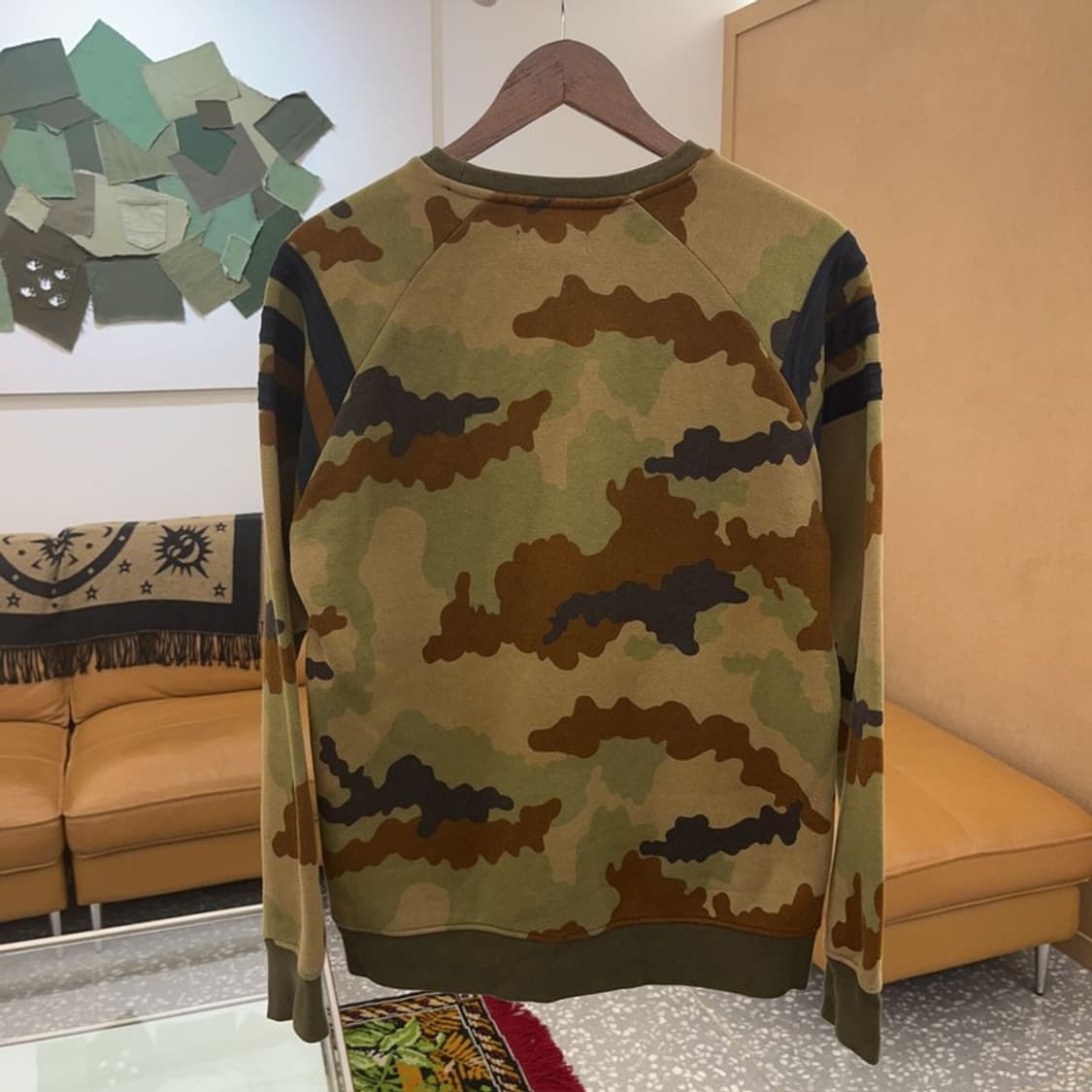 아디다스 파이어버드 밀리터리 카모 기모 스웻셔츠 맨투맨 95 C06218 상품이미지3