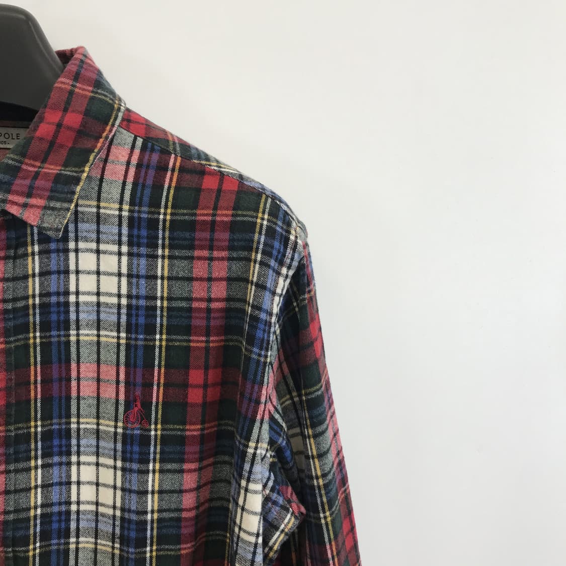 빈폴 자수로고 플란넬 체크셔츠 [105] 상품이미지2