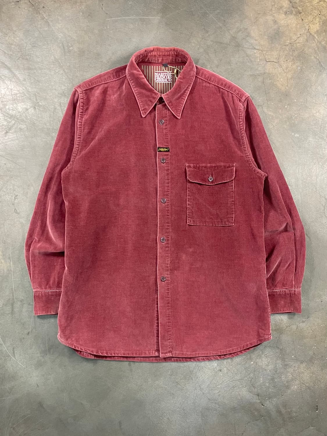 00s 마리떼 프랑소와저버 코듀로이 셔츠 상품이미지1