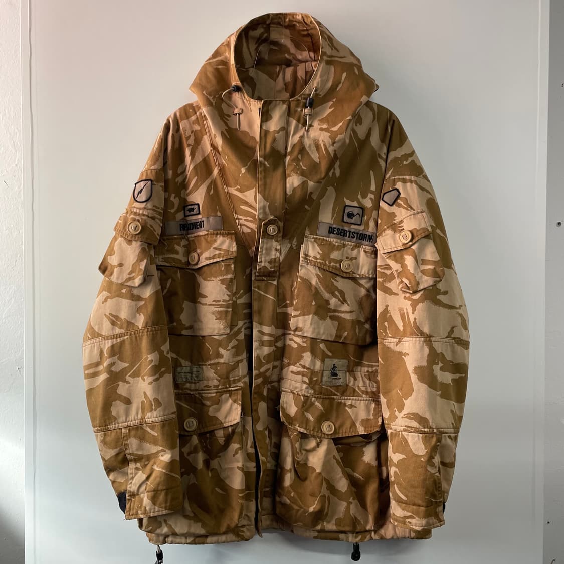 90s 더블탭스 데저트 카모 필드자켓 상품이미지3