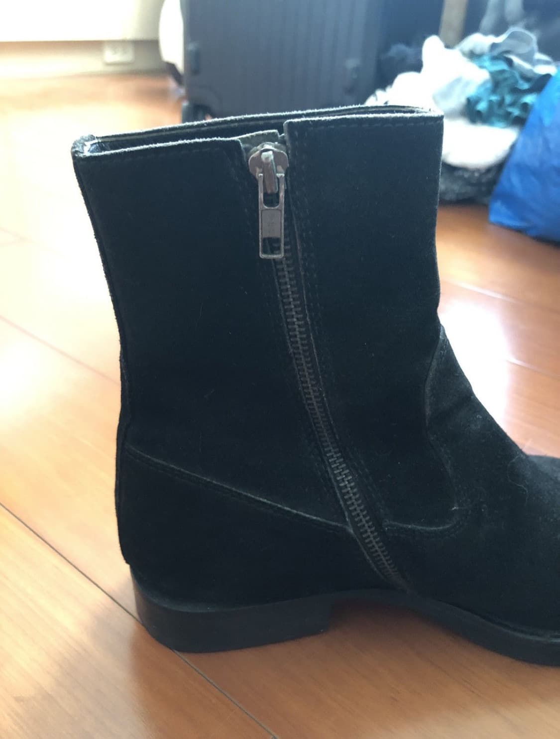 앤드뮐미스터 스웨이드 사이드집업 부츠 상품이미지4