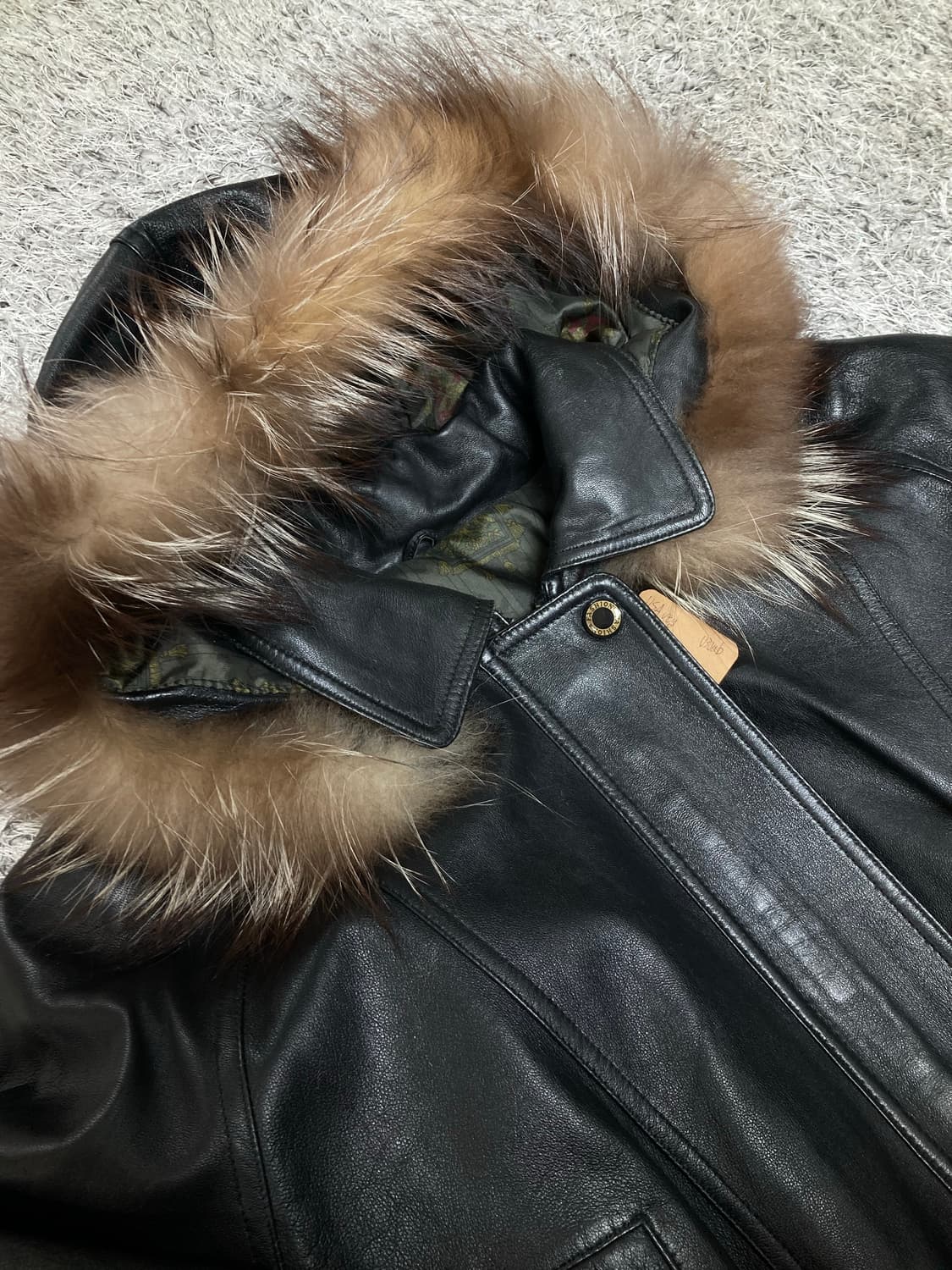 USA vtg 램스킨 자켓 상품이미지2