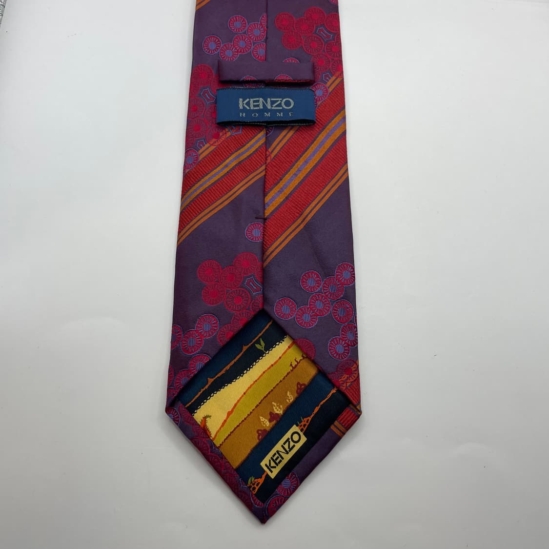 580) (KENZO) 겐조 패턴 넥타이 상품이미지2