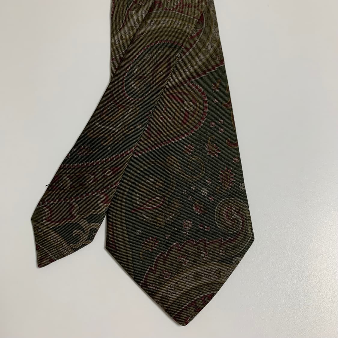 에트로(ETRO) 페이즐리 명품 클래식 정장넥타이 최상급 A+등급 상품이미지4