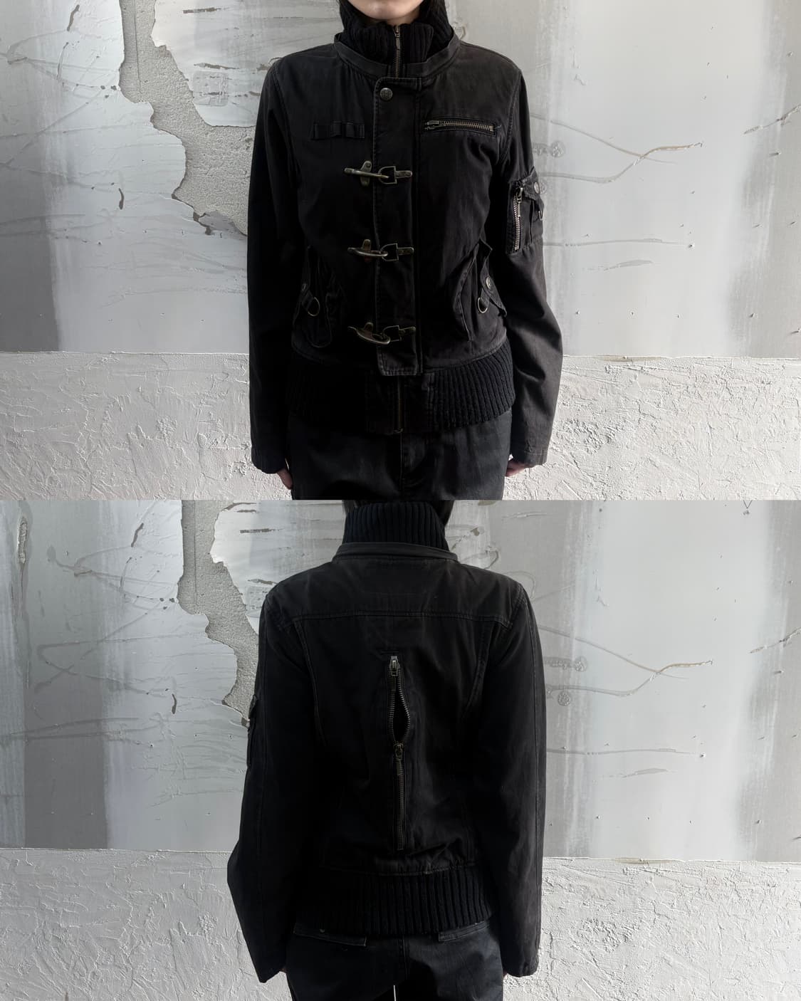 black buckle pocket jacket 상품이미지1
