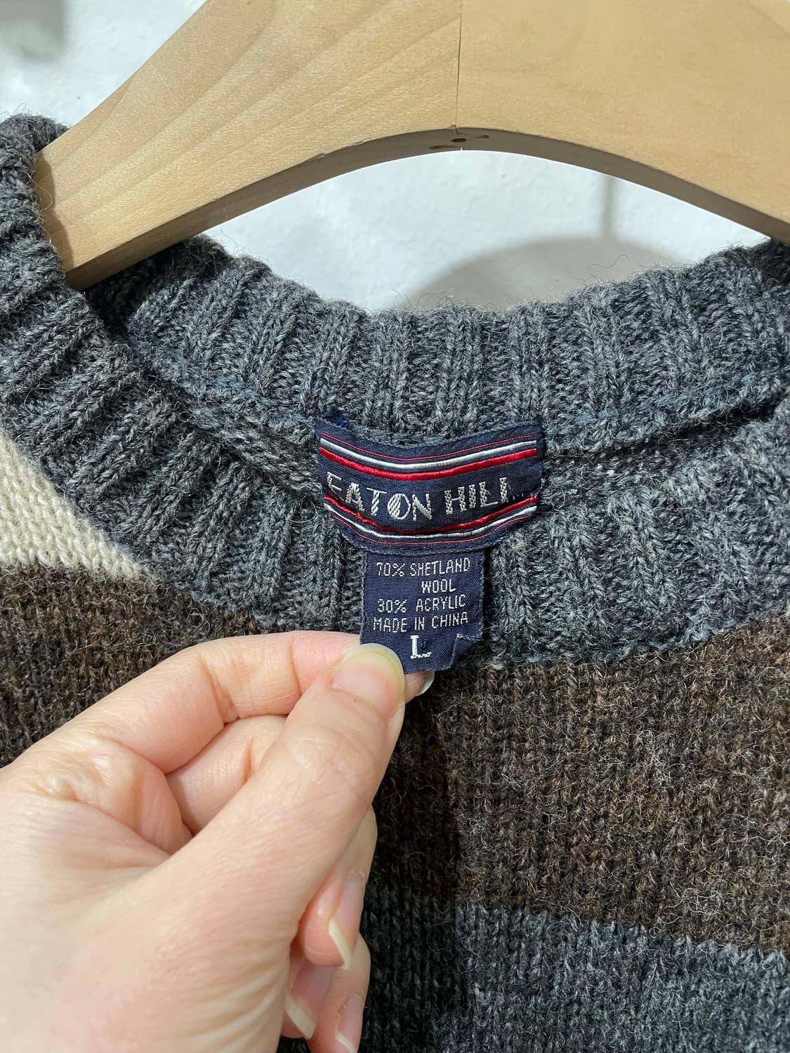 stripe wool knit 상품이미지10