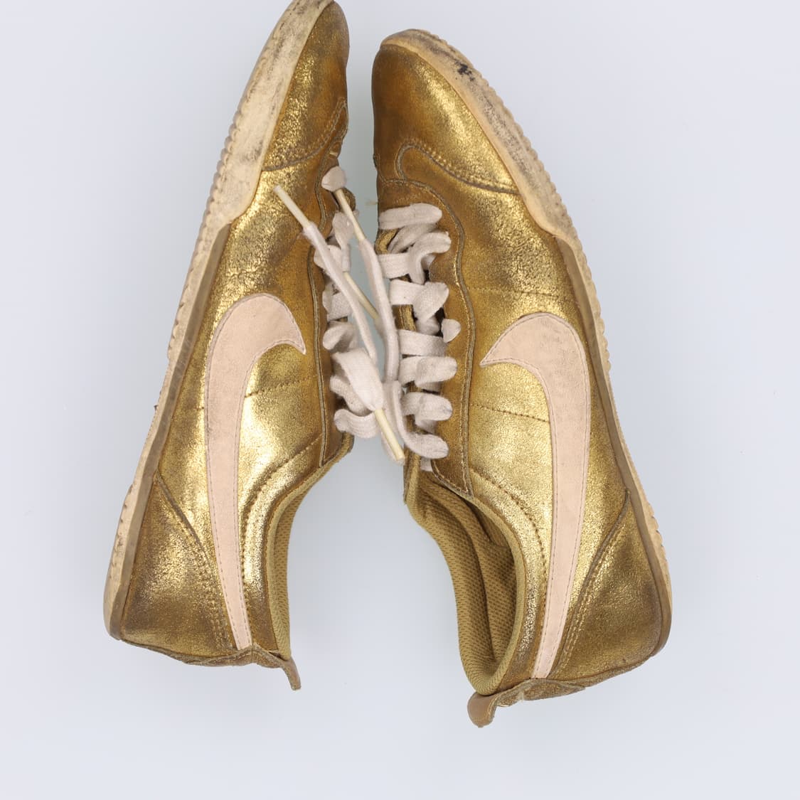 24CM 나이키 글리터 골드 스니커즈 0304H1 상품이미지4