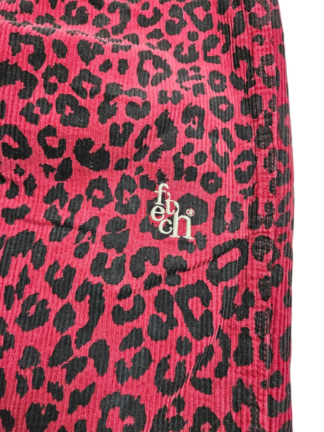 페치 fetch 레오파드 코듀로이 팬츠 상품이미지5