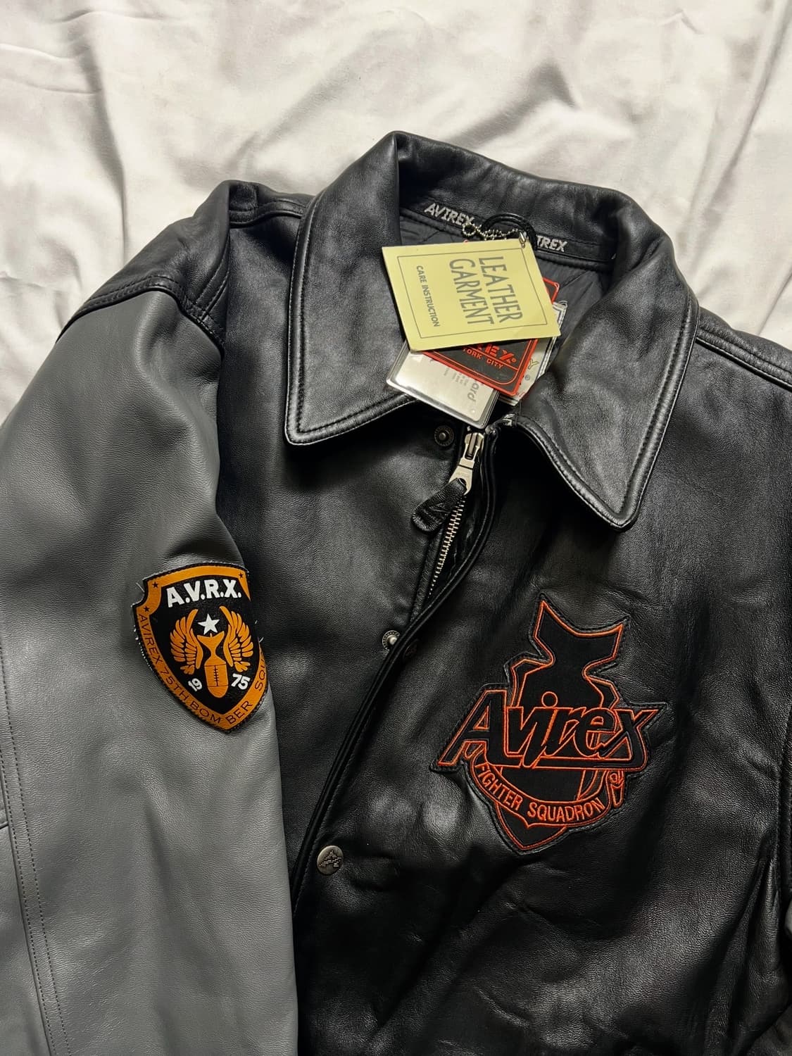 아비렉스 75주년 가죽자켓 상품이미지6