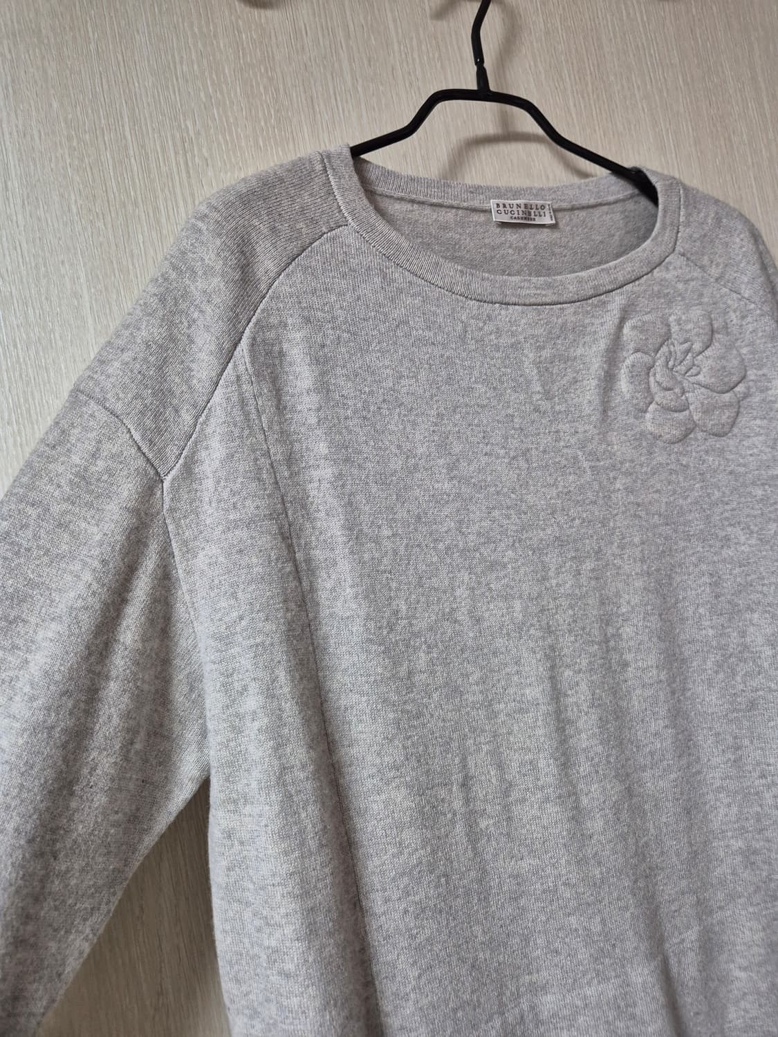 브루넬로 쿠치넬리 캐시미어100% 니트 스웨터 라지 상품이미지7