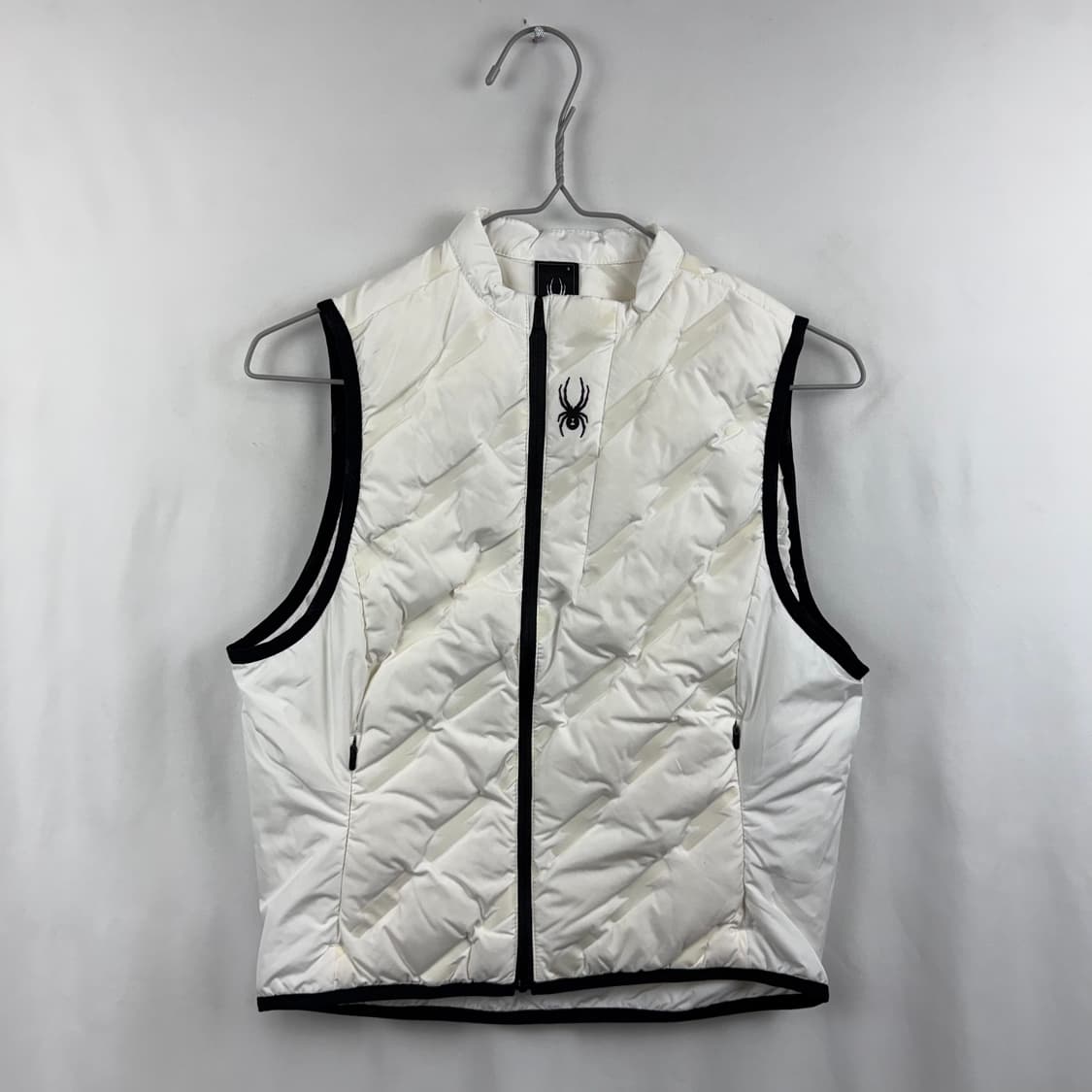 (S) 스파이더 우먼스 러닝 구스다운 베스트 화이트 상품이미지2