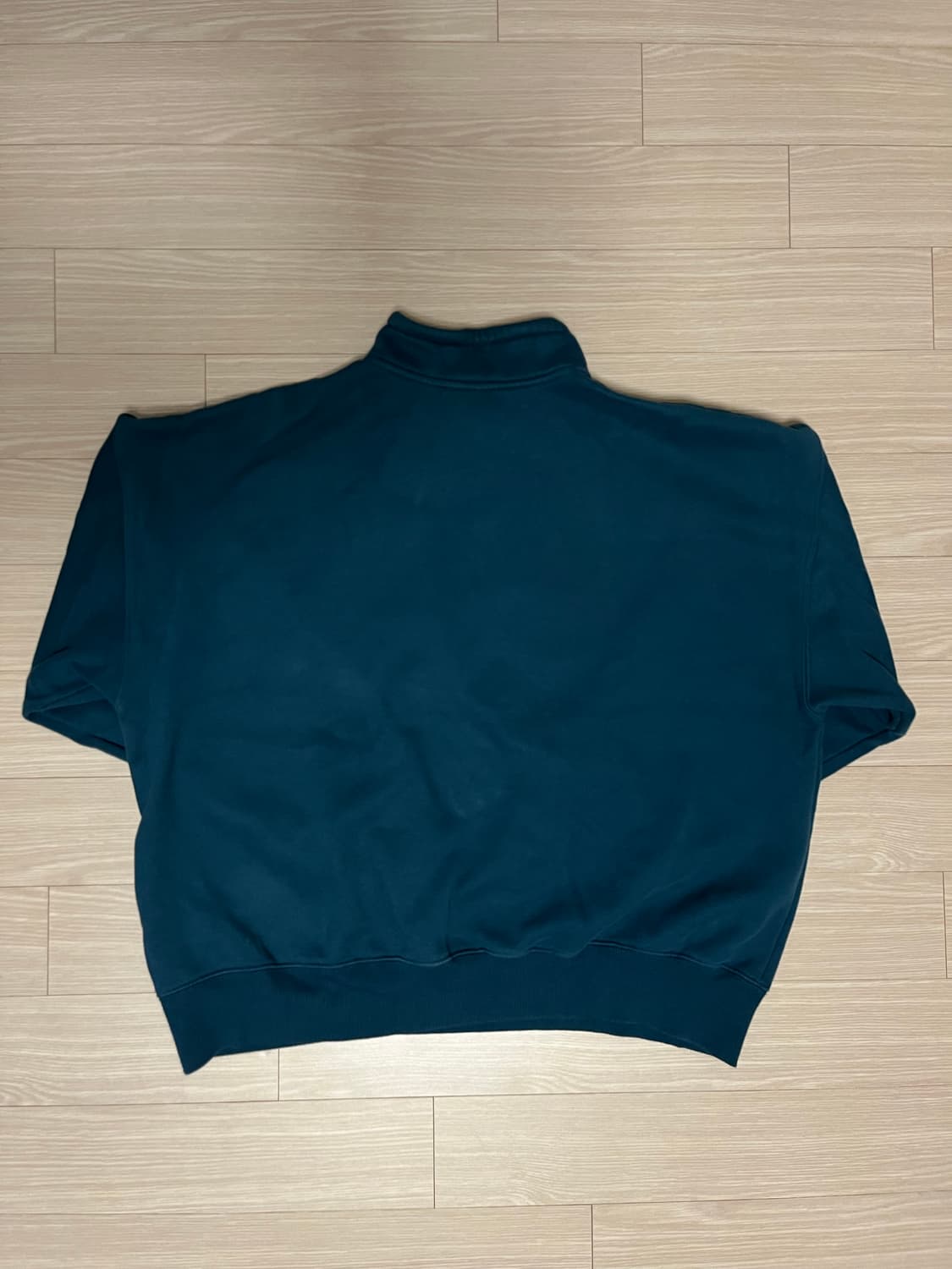 테켓 하프집업 맨투맨 블루그린 상품이미지10