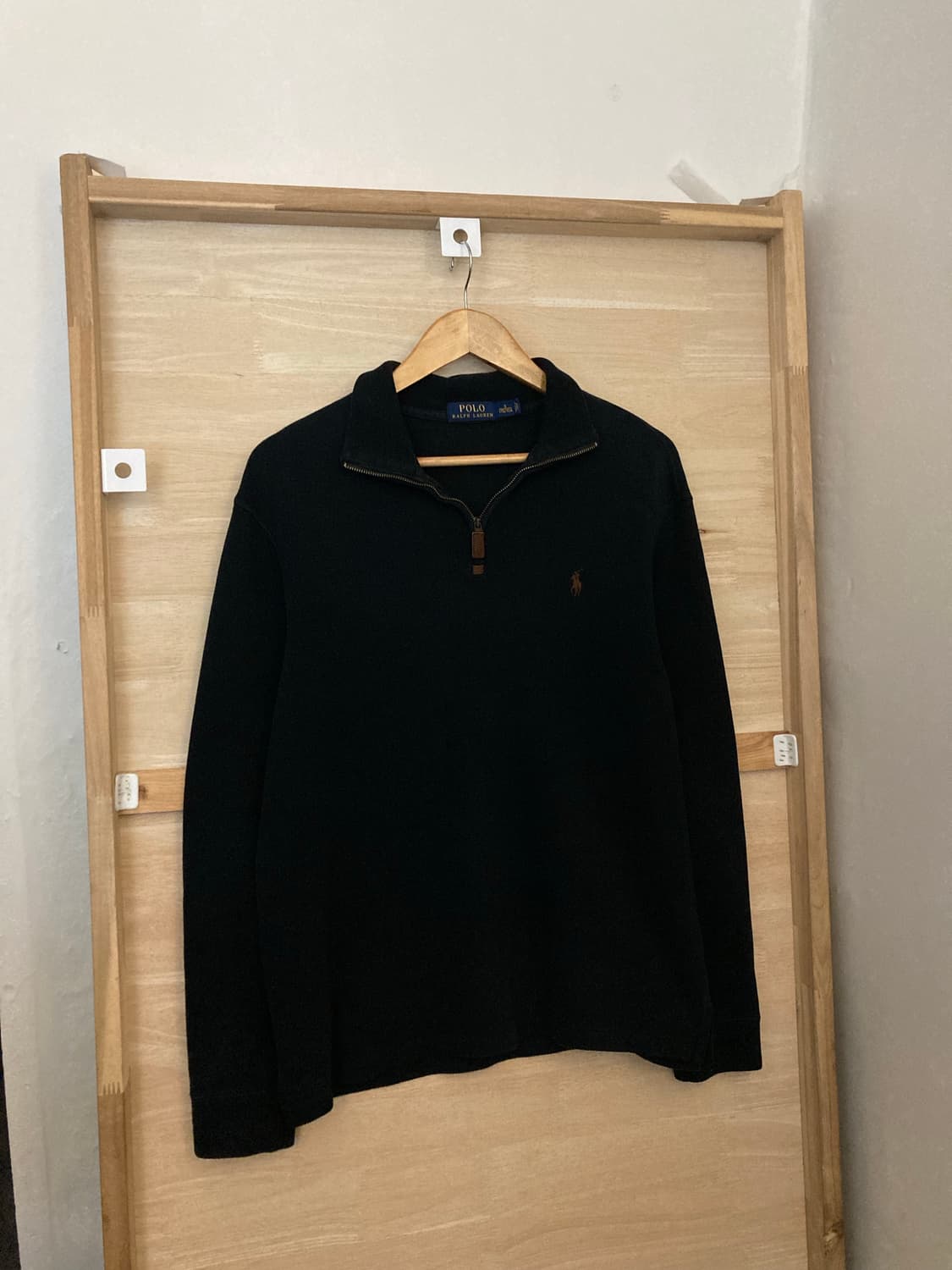 폴로 반집업 (검정) 상품이미지3