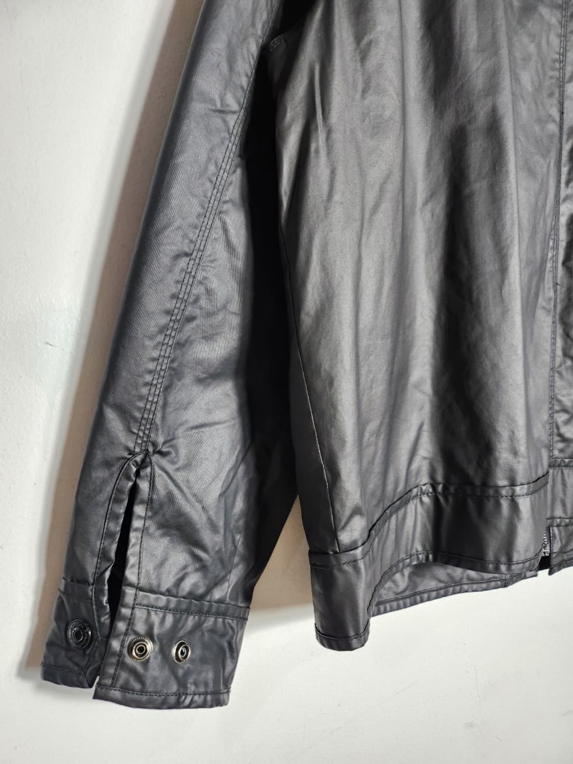 푸부 코팅 바이커 자켓 상품이미지8